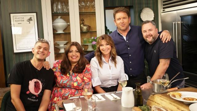 Suzi Perry, Romy Gill, Paul Foster, Merlin Griffiths