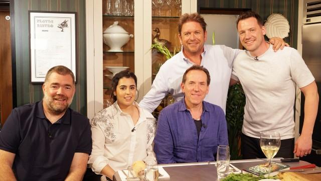 Ben Miller, Nathan Outlaw, Dipna Anand, Tommy Banks