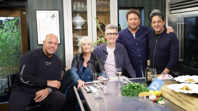 Gareth Malone, Sat Bains, Lesley Waters, Francesco Mazzei