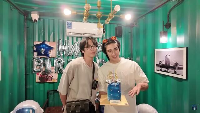 Up surprises his beloved junior Poom on his birthday