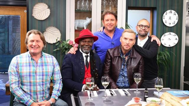 Matt Goss, Jose Pizarro, Levi Roots, David Domoney