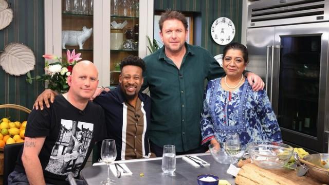 Charley Boorman, Asma Khan, Ronnie Murray, Mike Reid
