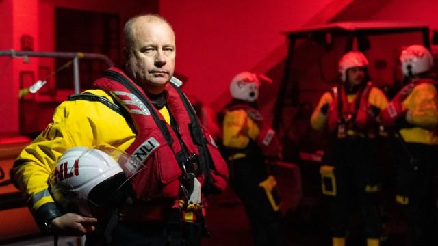 Windsurfer Caught in the Storm