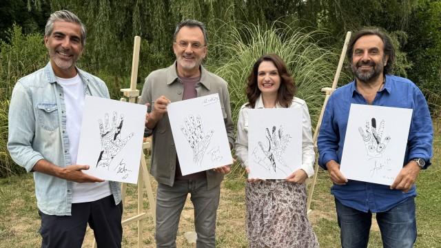 Ary Abittan, André Manoukian, Raphaëlle Giordano