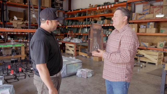 NOLA Lantern, Rusty Patio Set