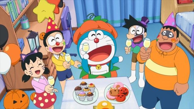 Halloween Party in the Labyrinth / Nobita Becomes a Sticker!?