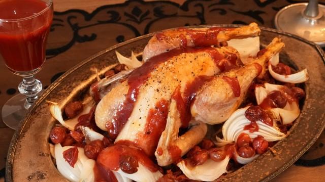 Vlad the Impaler - Feeding the Real Dracula - Pheasant with Cherry Sauce