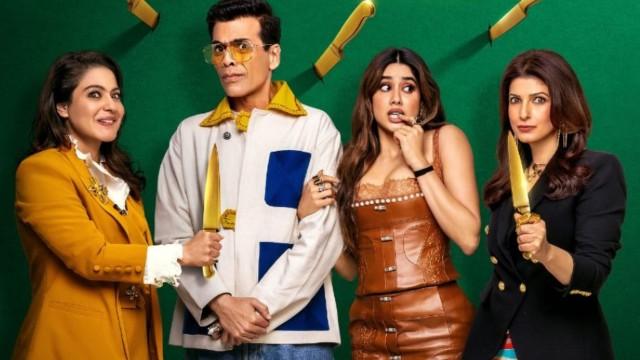 Janhvi Kapoor and Karan Johar