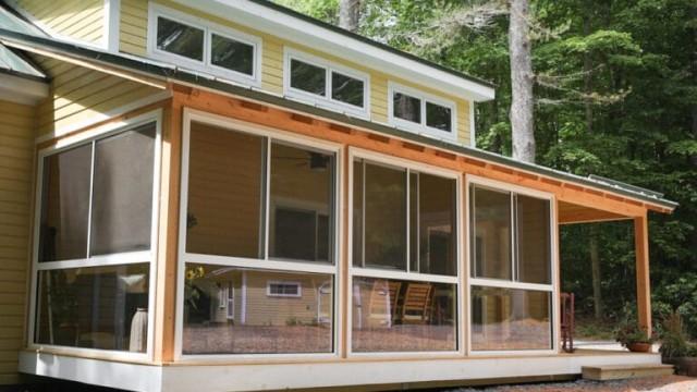 Rebuilding Cabin Destroyed by Storm