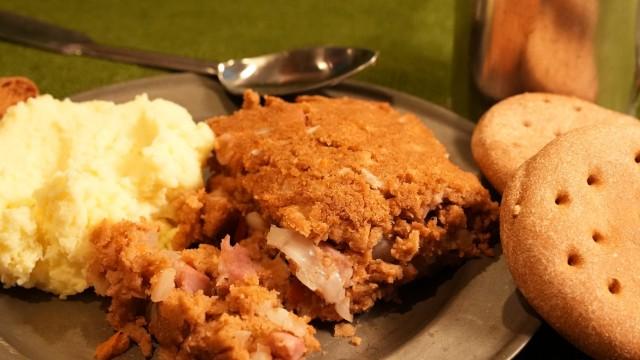 Hardtack Hash from Steerage on a Victorian Ocean Liner