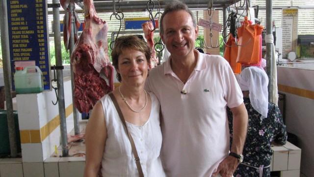 Markttreiben in Malakka