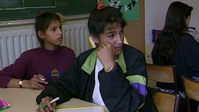 Brigitte à l'école