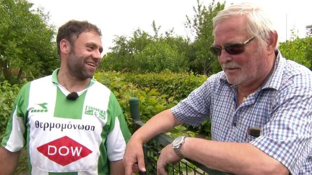 Claus' neuer Springbrunnen