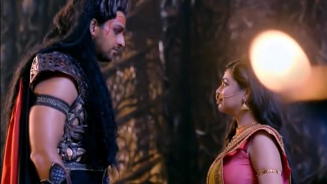 Parvati Stands in Vishnu's Way