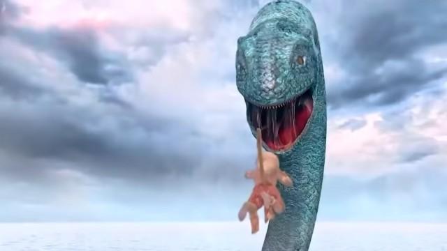 Hanuman Encounters Surasa